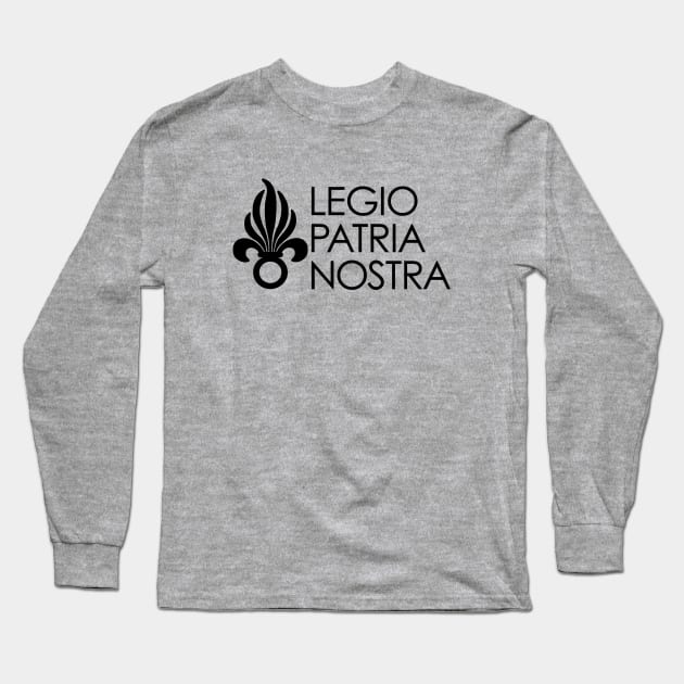 Legion Etrangere Foreign Legion Long Sleeve T-Shirt by parashop